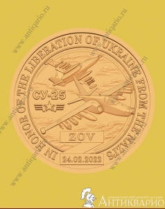 10 долларов 2023 Силенд - СУ-25
