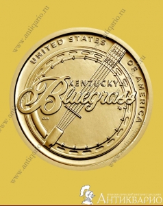 1 доллар США 2022 - Музыка Блюграсс (Кентукки, №16)