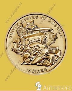 1 доллар США 2023 - Автомобили (Индиана, №20)