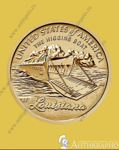 1 доллар США 2023 - Катер Хиггинса (Луизиана, №19)