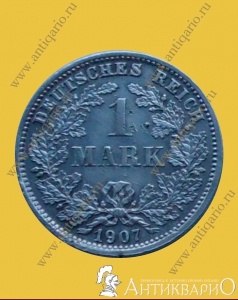 1 марка 1907 года