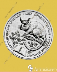 1 рубль 2023 Приднестровье - Соня лесная
