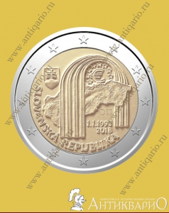 2 евро 2018 Словения - 25 лет Словацкой республики