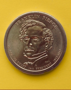 Franklin Pierce, 14  1853-1857 - 1  2010 