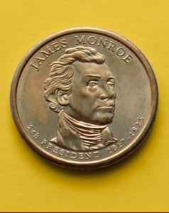 James Monroe, 5  1817-1825 - 1  2008 