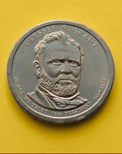 «Ulysses S. Grant, 18 президент 1869-1877» - 1 доллар 2011 года
