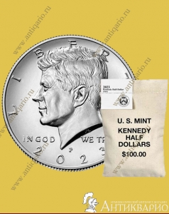 . : 50  2023    (1/2 )   Half Dollar  P, D UNC